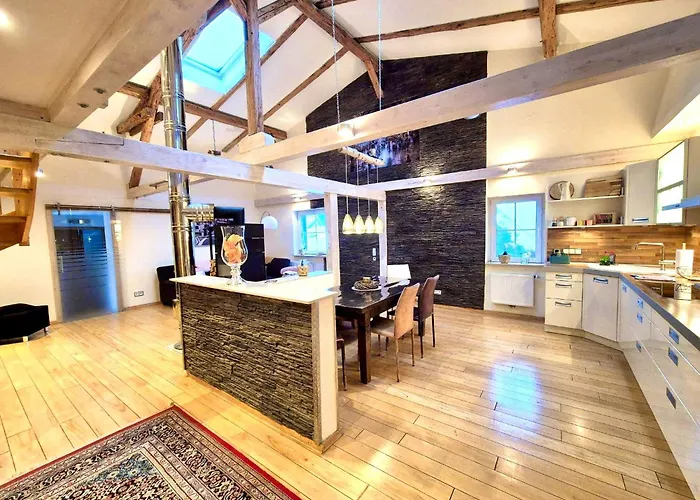 Mal Anders - Exklusiv Urlauben Im Loft Mit 2 Garagen 公寓 布劳恩拉格